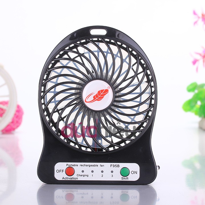 [ Hàng loại 1 ] Quạt sạc tích điện mini 6635 | màu ngẫu nhiên | BigBuy360 - bigbuy360.vn