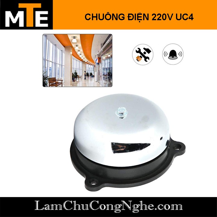 Chuông điện ringer 220V UC4-3 75mm