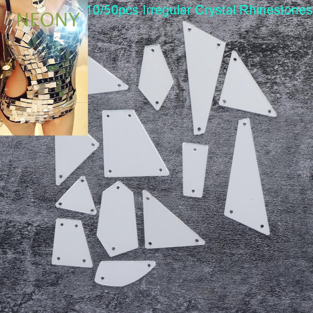 Set 10/ 50 phụ kiện tráng gương trang trí quần áo đa dụng