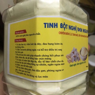 (TRỢ GIÁ) 0,5KG TINH BỘT NGHỆ ĐEN NGUYÊN CHẤT NGHỆ AN