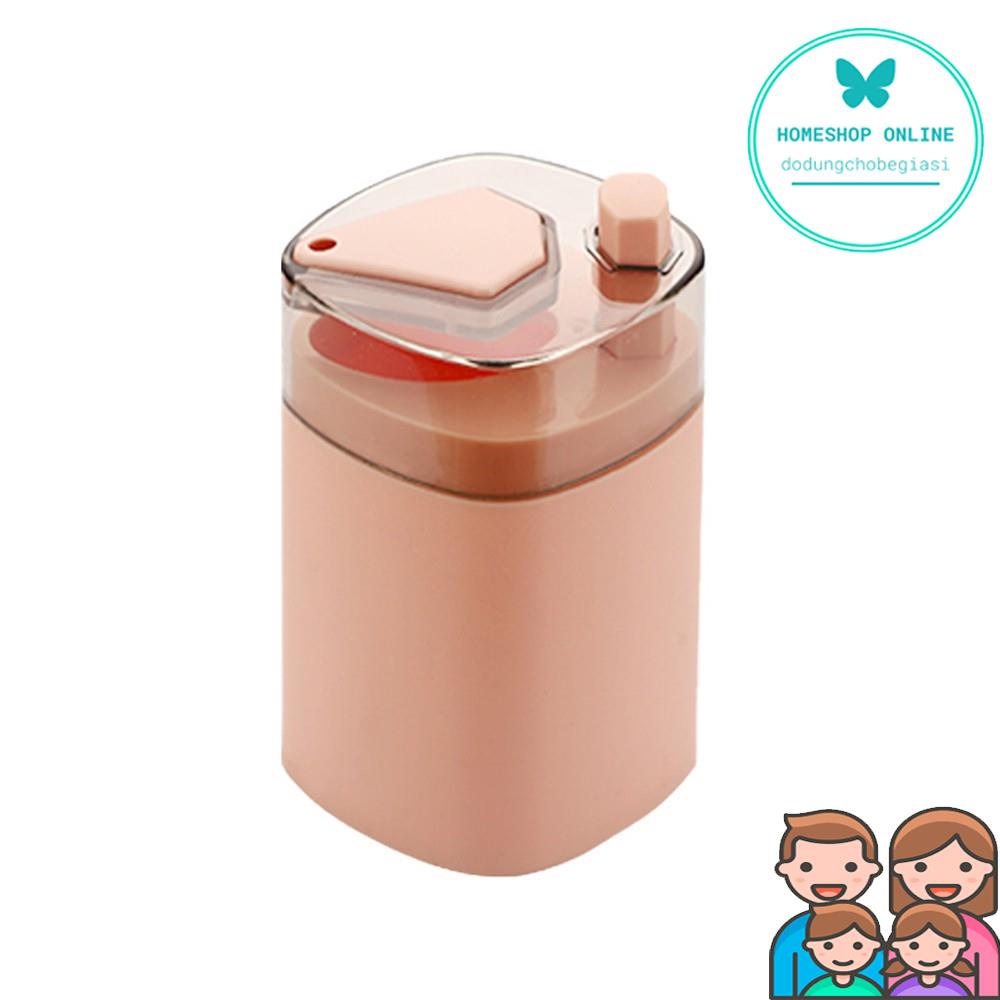 Hũ Ống Đựng Tăm Xỉa Răng Nhựa Cao Cấp Ấn tự động cho gia đình HOME SHOP ONLINE