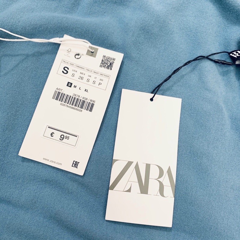 Áo Zara soft-touch top