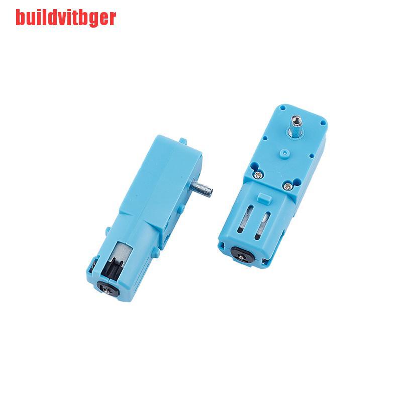 {buildvitbger}1:90 110RPM Metal DC Gear Motor Axis Brushless DC Motor For Arduino Fan Robot HGA