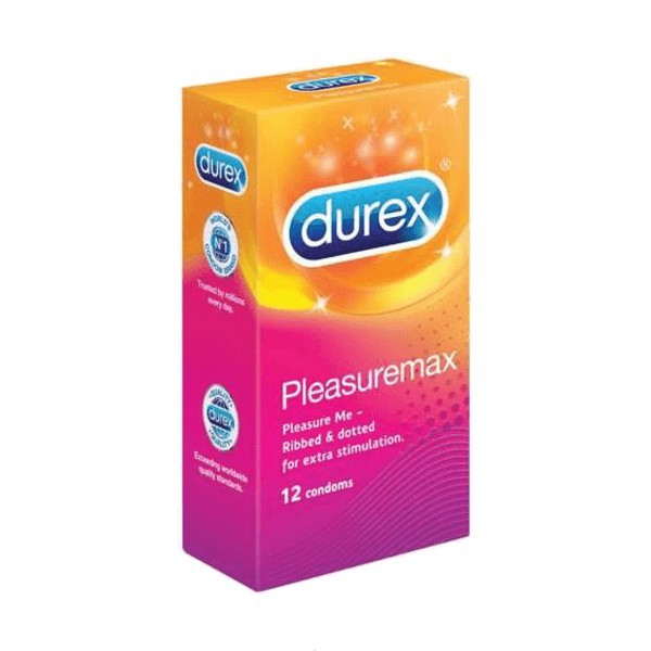 Bao cao su chính hãng hộp 12c Durex Pleasuremax