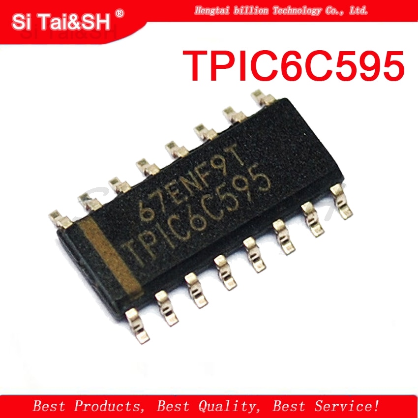 5pcs   TPIC6C595 TPIC6C595DRG4 6C595  SOP16  IC