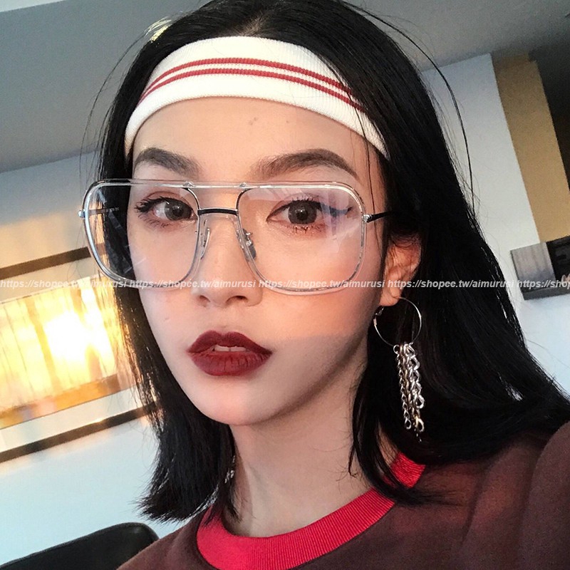 Mắt kính gọng cỡ lớn phong cách Hàn Quốc vintage | BigBuy360 - bigbuy360.vn