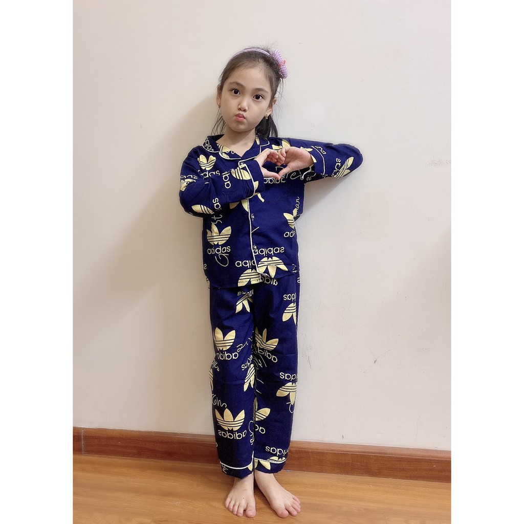 [THANH LÍ] Bộ pyjama tay dài quần dài trẻ em vải kate thái mềm mịn nhiều mẫu đẹp ngẫu nhiên