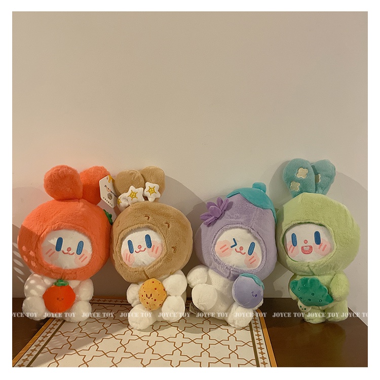 CÓ SẴNThú Nhồi Bông Hình Thỏ Dễ Thương Cho Bé Gái