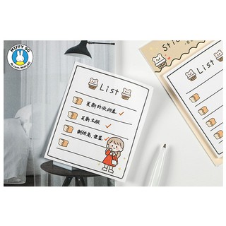 Bộ 30 giấy note/ghi chú THỜI GIAN BIỂU