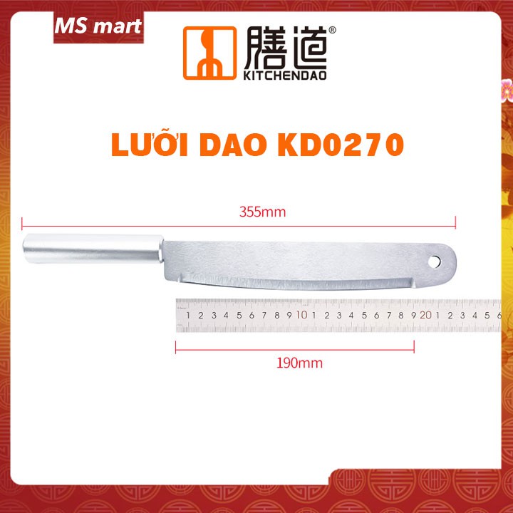 Lươi dao thay thế cho dao cắt gà, vịt, thịt đông lạnh Kitchendao - MS Vietnam