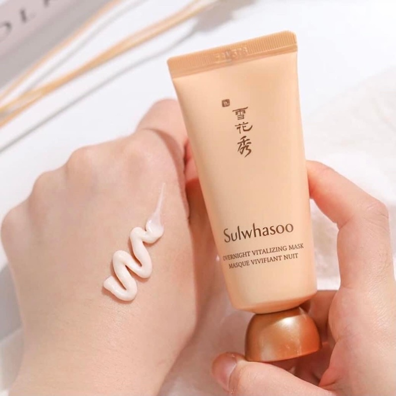 Nạ Ngủ Nhân Sâm Sulwhasoo dưỡng ẩm mềm mịn da se khít lỗ chân lông 35ml