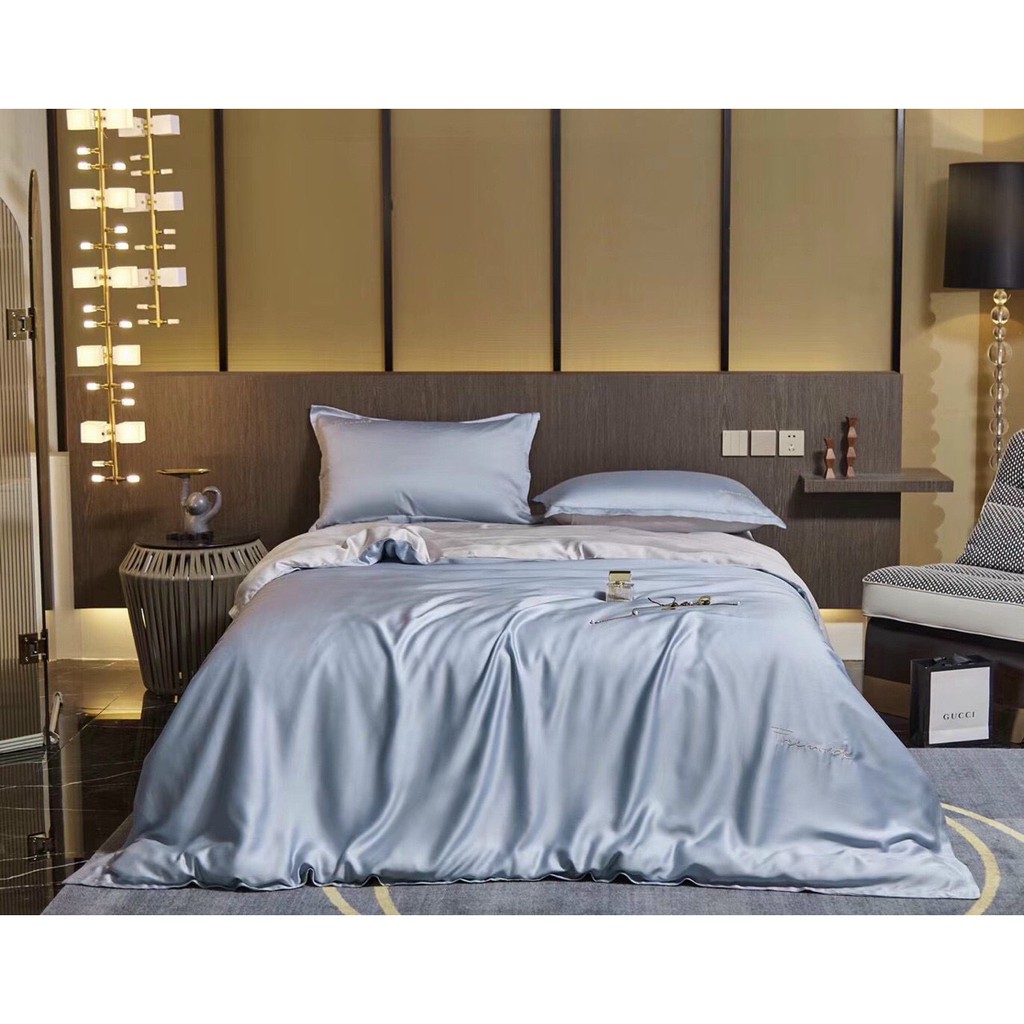 BỘ CHĂN GỐI CAO CẤP 100% TENCEL 100S PHỐI MÀU SANG TRỌNG CHẤT LIỆU MỀM MỊN MÁT - TOKYO.BEDDING