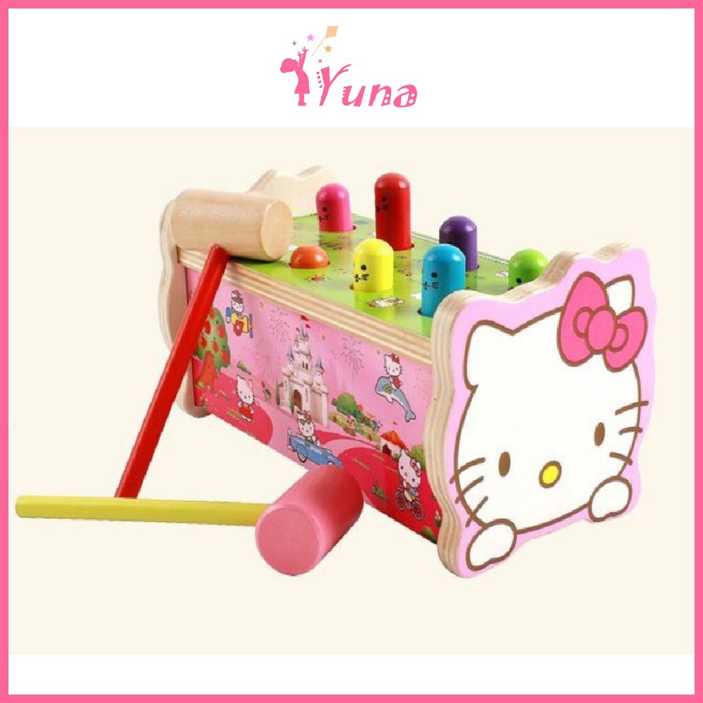 Đập chuột 2 búa HelloKitty - Đồ chơi thông minh cho bé