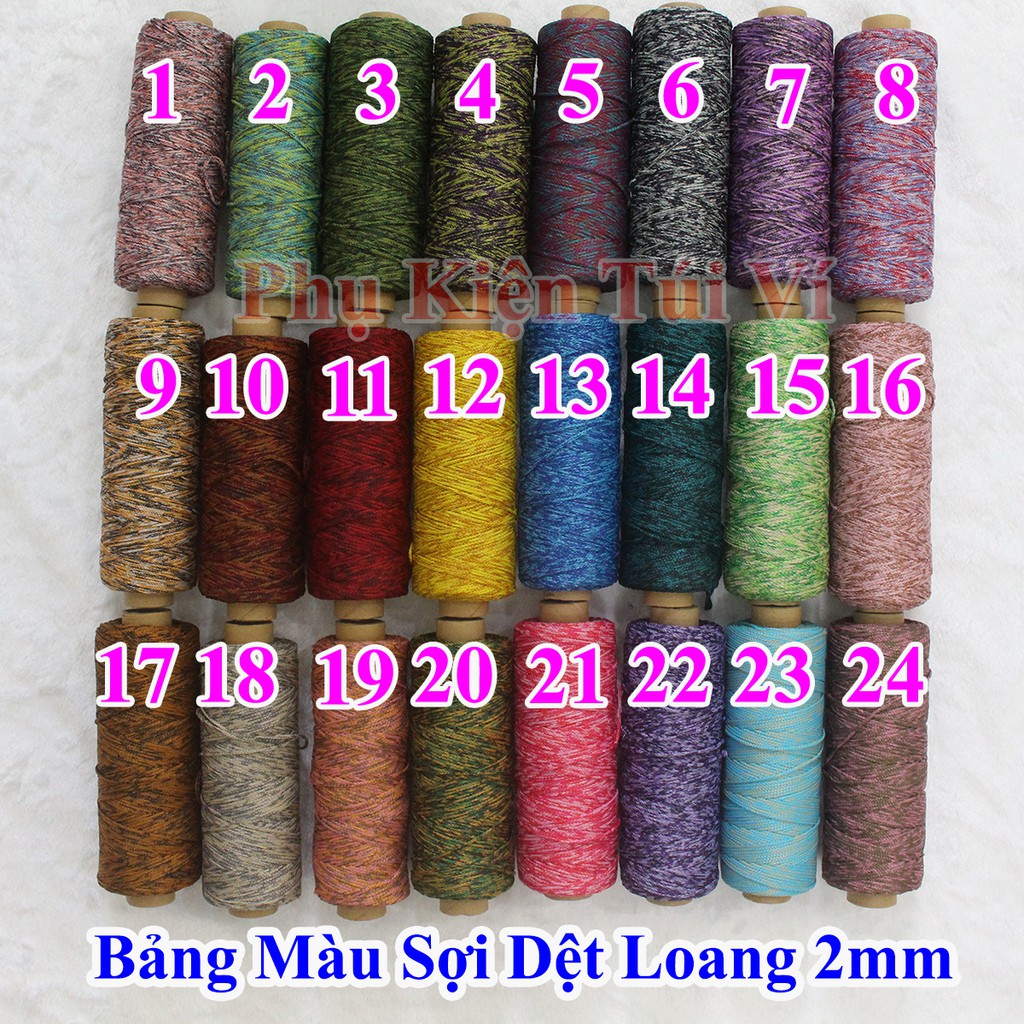 Sợi Dệt Loang (28k/cuộn)