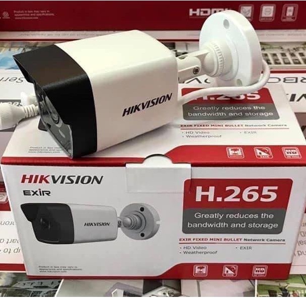 Camera IP 2MP HIKVISION DS-2CD1023G0-IUF - Tích hợp Míc trên Camera - Hàng chính hãng