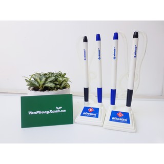 Bút cắm bàn đôi bến nghé sp-01 - xanh