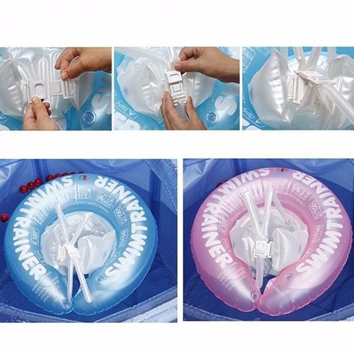 Phao bơi giữ nách đỡ ngực cho trẻ  có đai chống lật mã 50021