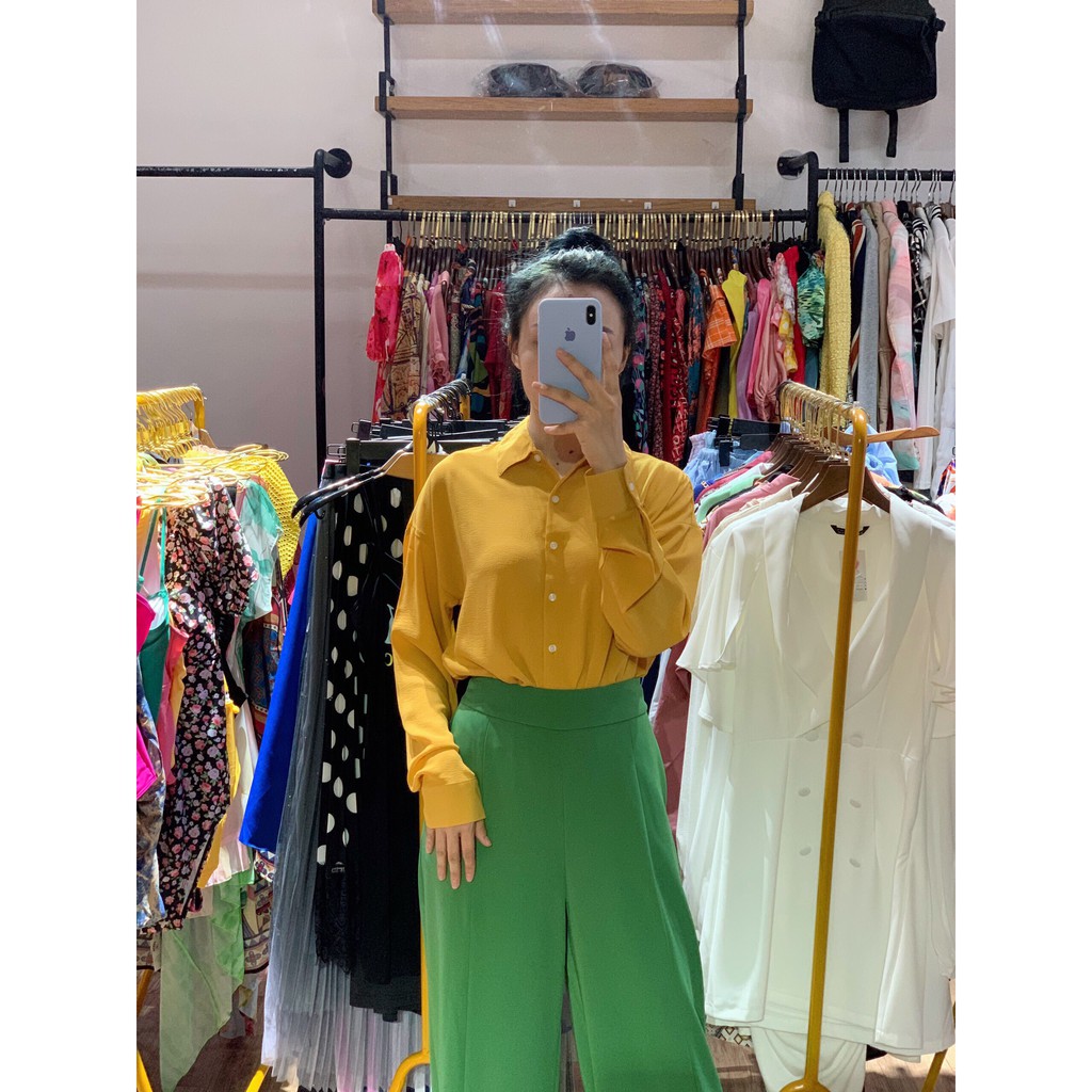 Áo sơ mi công sở, Áo nữ dài tay nhiều màu thời trang kết hợp được nhiều phong cách | BigBuy360 - bigbuy360.vn