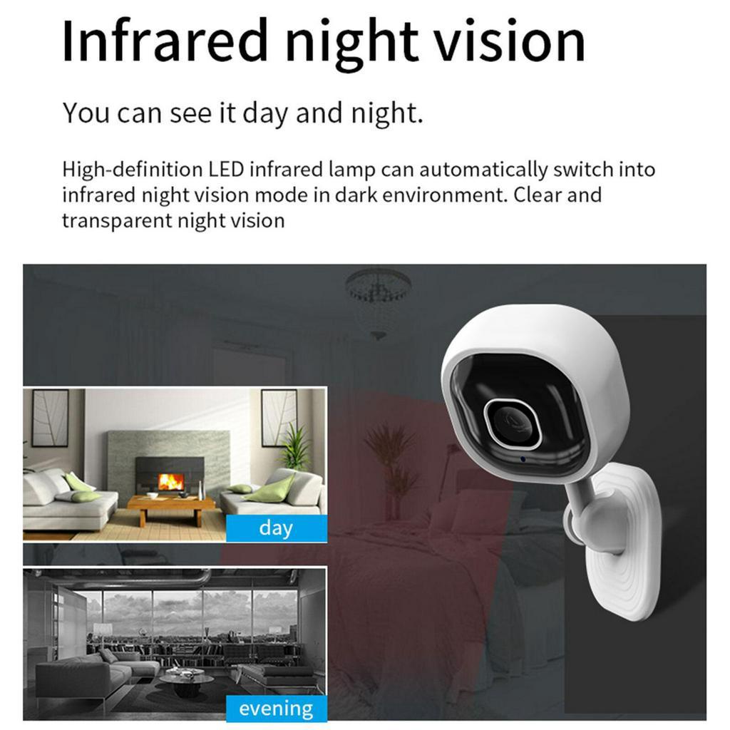 Camera An Ninh Thông Minh A3 1080P Kết Nối WiFi Hỗ Trợ Tầm Nhìn Ban Đêm Cho Bé