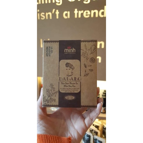 [HÀNG VIỆT NAM - CANH TÁC TỰ NHIÊN] BỘT NHUỘM THẢO DƯỢC (MÀU NÂU ĐEN)