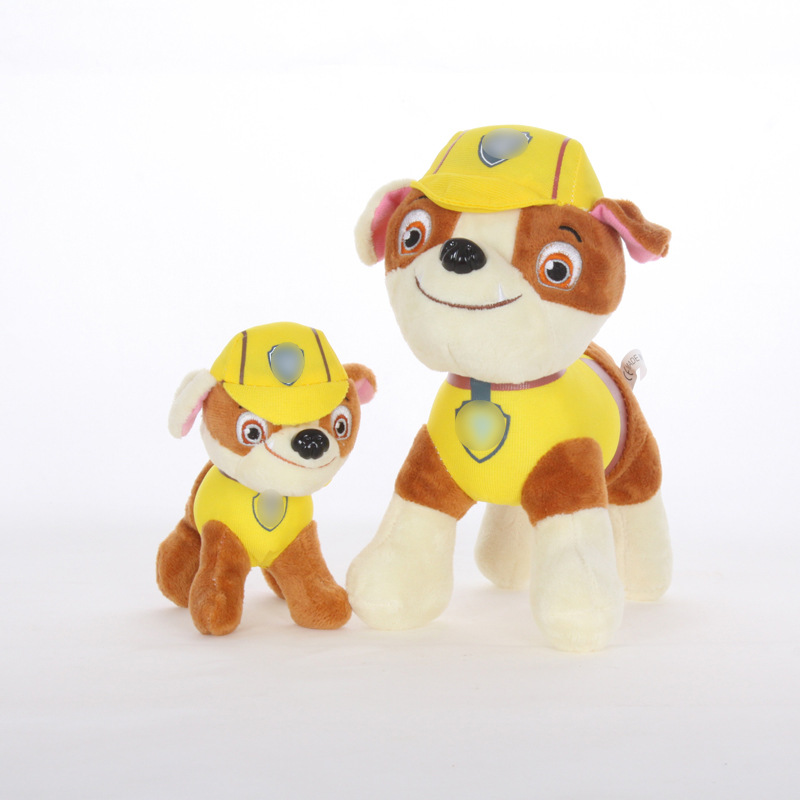 Đồ chơi búp bê nhồi bông hình chó cứu hộ trong phim hoạt hình PAW PATROL dễ thương kích thước 12cm/20cm