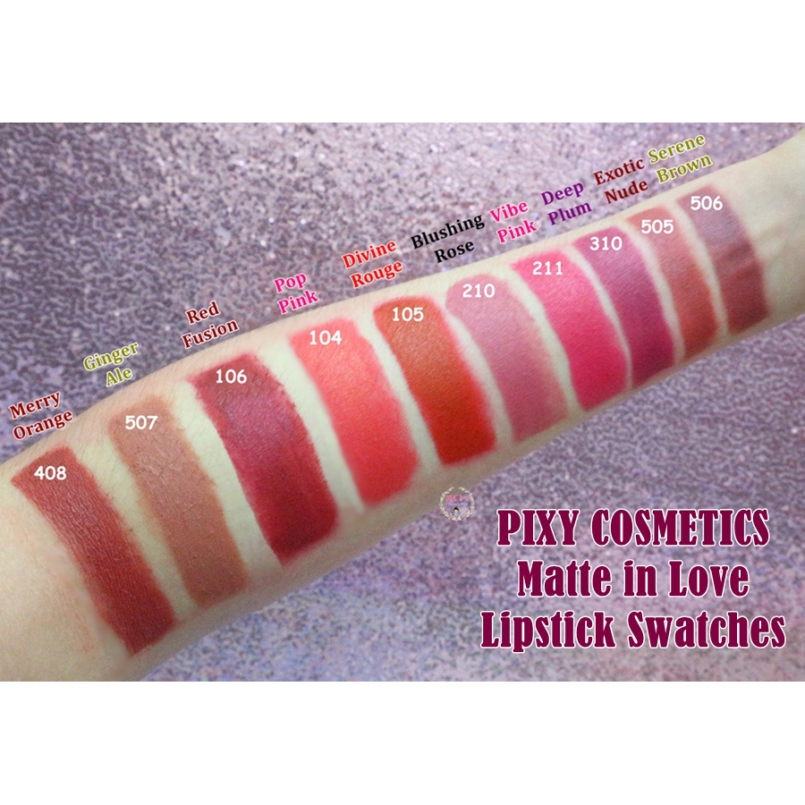 (hàng Mới Về) Son Lì Pixy Thiết Kế Hình Trái Tim Xinh Xắn | BigBuy360 - bigbuy360.vn