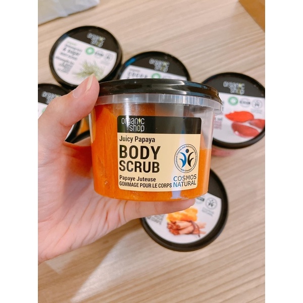 Tẩy da chết Organic Body Scrub