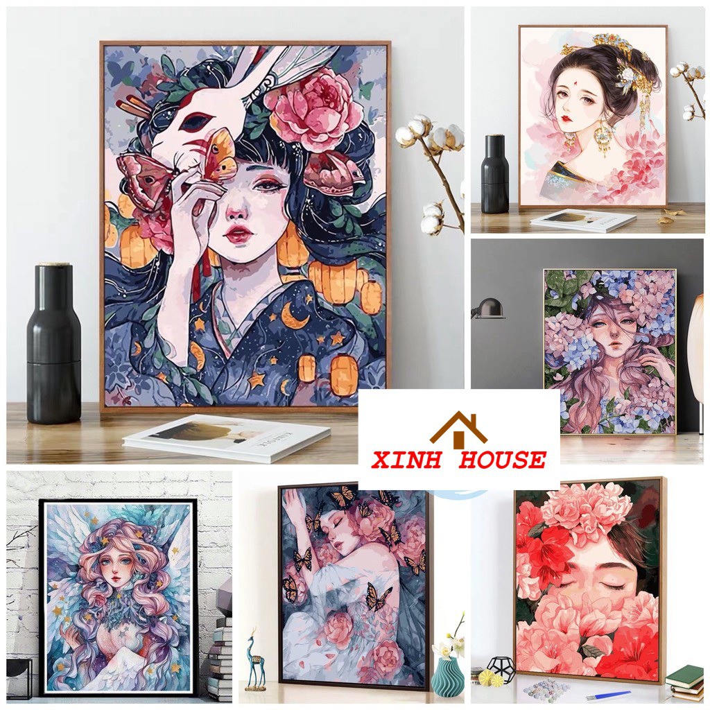 Tranh Sơn Dầu Số Hóa Đẹp