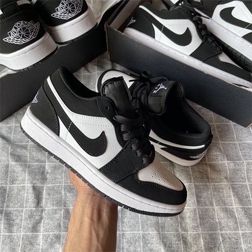 Giày Jordan Cổ Thấp Nam Nữ, Giày JD1 Pandaa Full Box