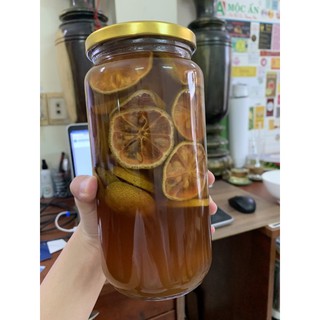 Chanh đào ngâm mật ong xuyến chi daklak.hũ 1.000 ml