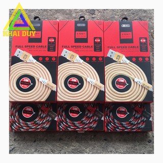 Dây sạc nhanh chính hãng byz bc-090 dây dù dài 3 mét
