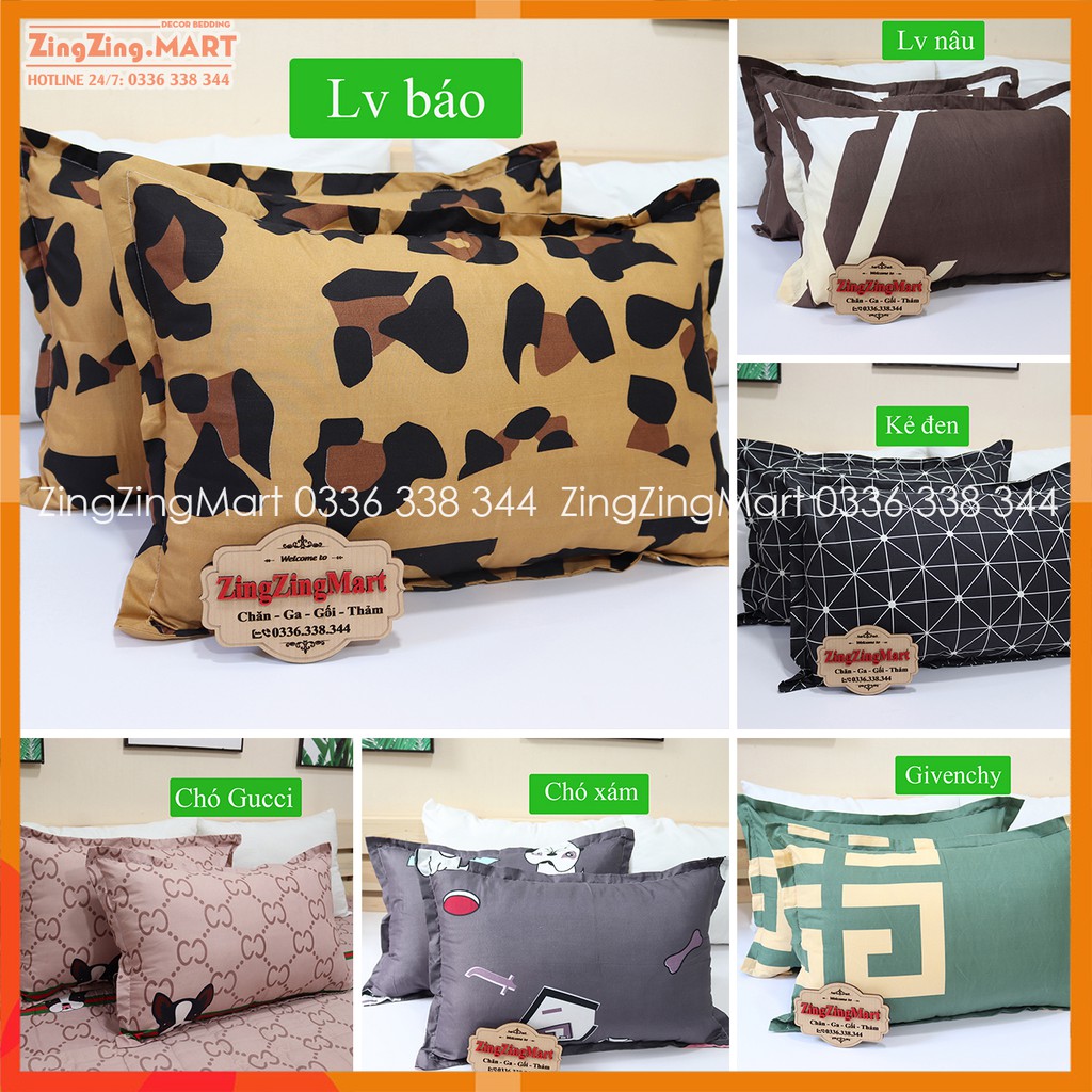 Vỏ gối nằm Mẫu Vịt Vàng Đẹp Đường may chắc chắn, Áo gối 45x65cm