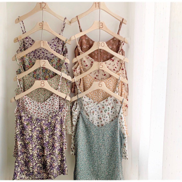 Áo dây hoa nhí - made by zin