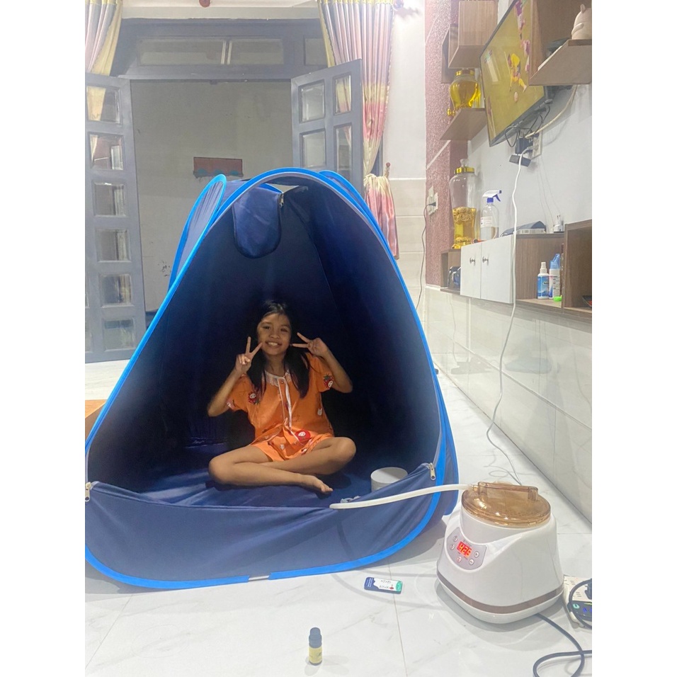 Lều Xông Hơi Tại Nhà Và Máy Xông Hơi Toàn Thân, Z1000 Dung Tích 3L Cao Cấp PTY HOUSE - Sử Dụng Cho Bà Bầu, Gia Đinh