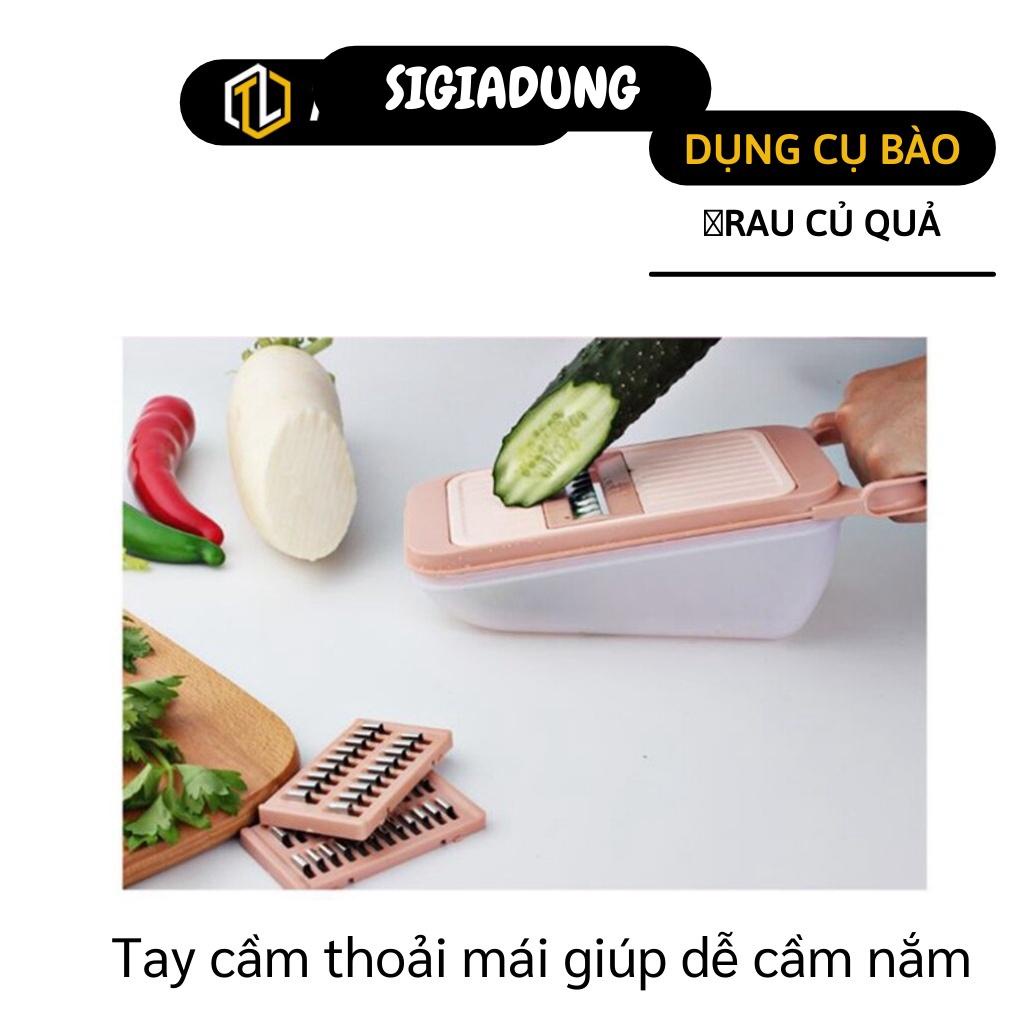 [SGD] Dụng Cụ Bào Rau Củ - Bàn Nạo, Bào Rau Củ Kèm Hộp Đựng, Có Tay Cầm Tiện Lợi 8780