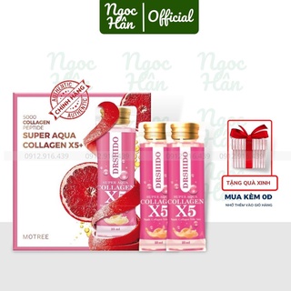 [CHÍNH HÃNG] Nước Uống Đẹp Da Super Aqua Collagen X5 Dr Shido Nước Uống Collagen Bổ Sung Vitamin Tăng Cường Hệ Miễn Dịch