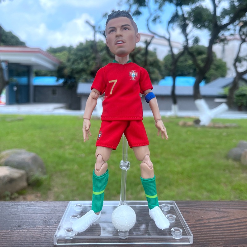 Mô Hình Cầu Thủ Bóng Đá Cristiano Ronaldo Neymar 20cm