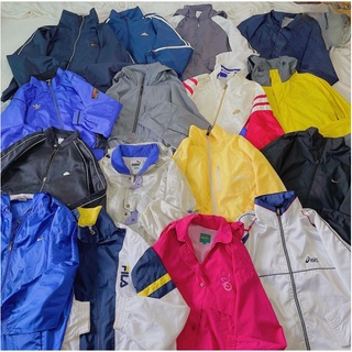 Áo Khoác Dù ,Jacket 2hand Chất Dày Dặn Form Rộng Unisex Nam Nữ Cao Cấp2 Lớp Gió  Secondhand Đẹp Mới Xịn Hàng Tuyển Mẫu 2