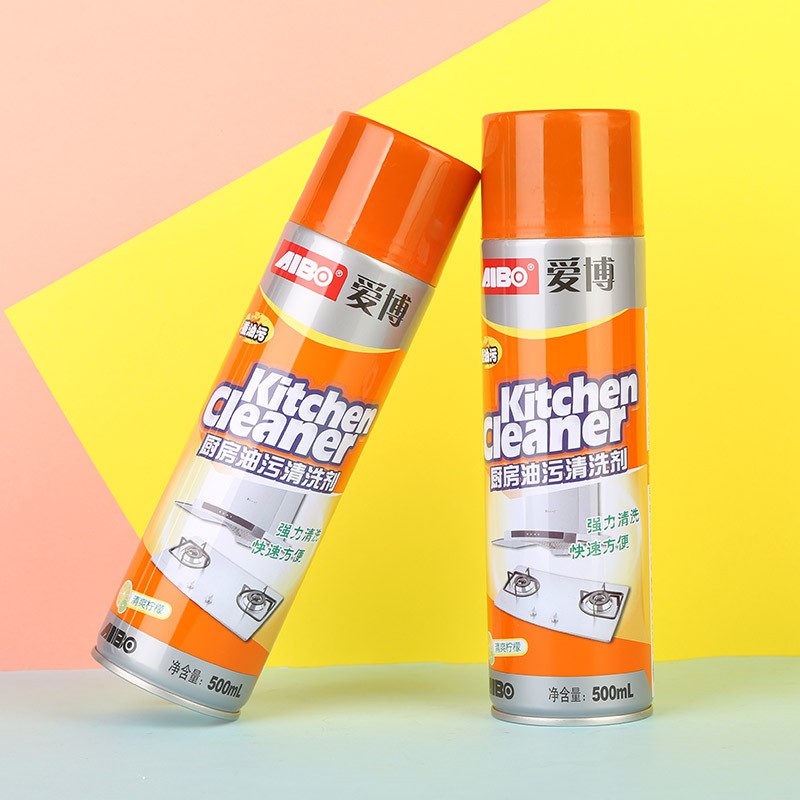 Bình Xịt Tẩy Nhà Bếp Đa Năng Kitchen Cleaner 500ml Phun Dạng Bọt Tuyết