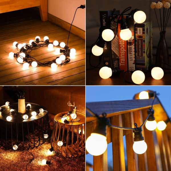 Đèn Trang Trí Ngoài Trời, Dây Đèn Trang Trí 5M, 8M, 10M Nhiều Màu Haledco