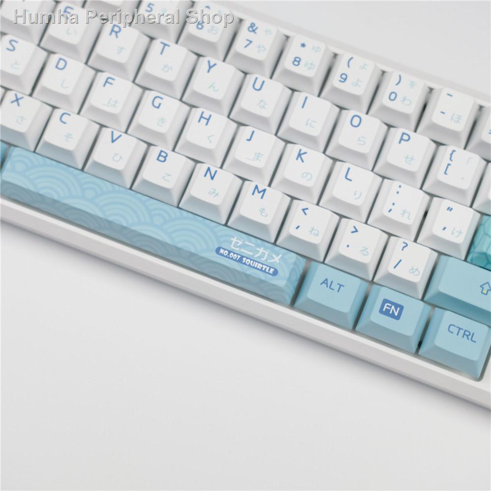 Humha JIENIGUI Nắp Bàn Phím Cơ cherry profile PBT Nhuộm Màu Cá Nhân Hóa