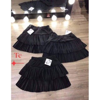 [FREE SIZE+ẢNH THẬT] CHÂN VÁY XẾP LI NGẮN CẠP CHUN