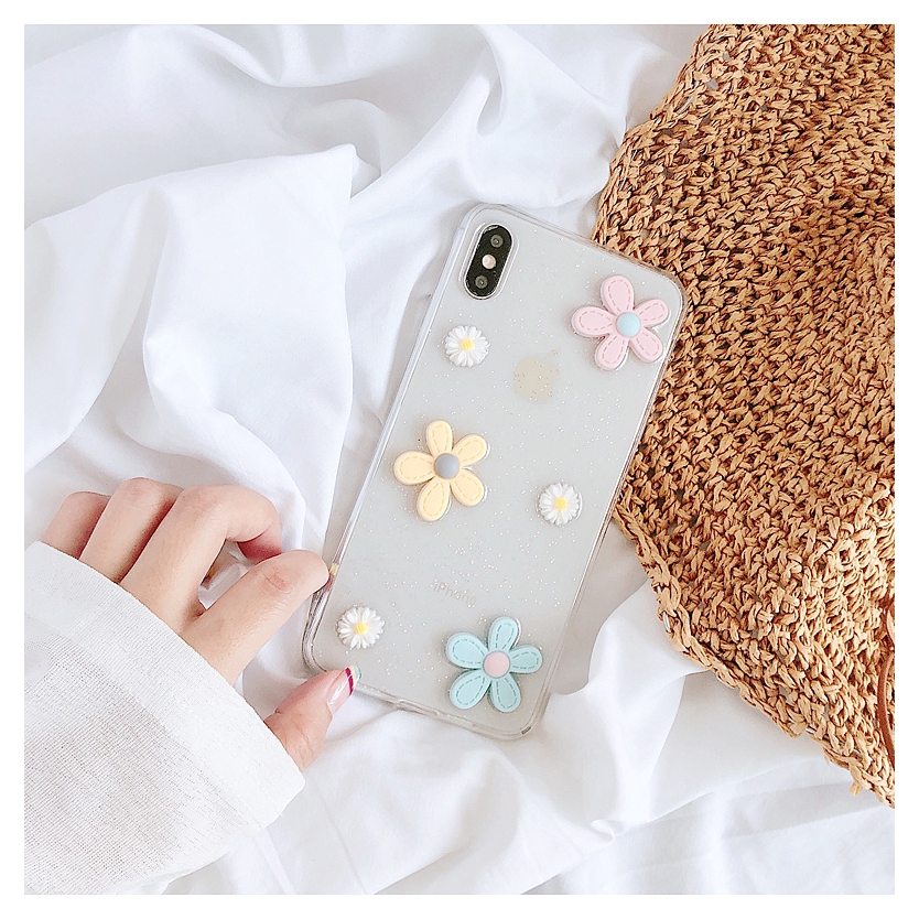 Ốp lưng iphone 3d Hoa kim tuyến (hình nổi) 6/6s/6plus/7/8/7plus/8plus/x/xs/xs max/11/11promax - Awifi Case C4-2 | BigBuy360 - bigbuy360.vn
