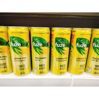 TRÀ CHANH SẢ FUZE TEA LON 320ML