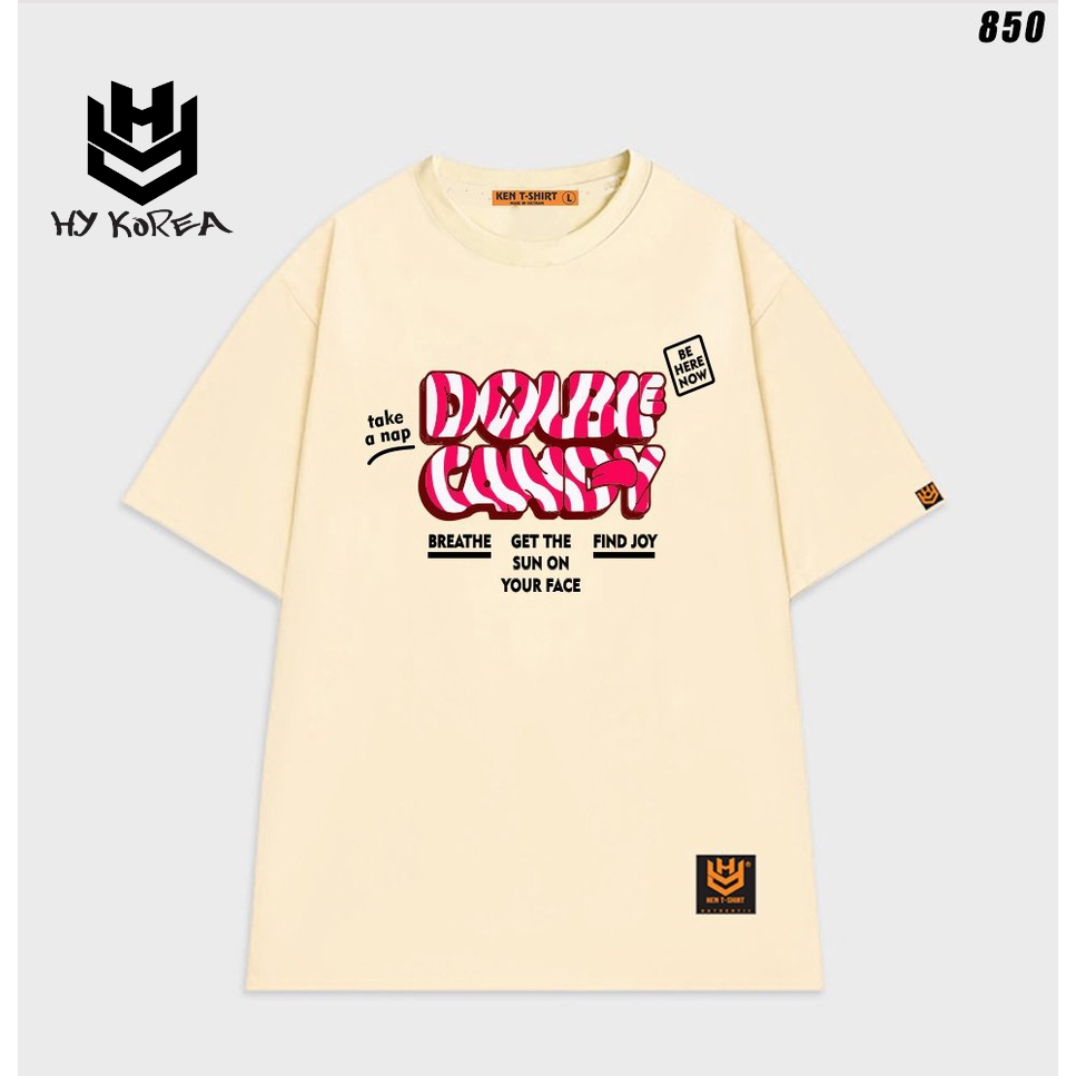 Áo thun nữ tay lỡ form rộng Dolbe Candy 850 HY KOREA