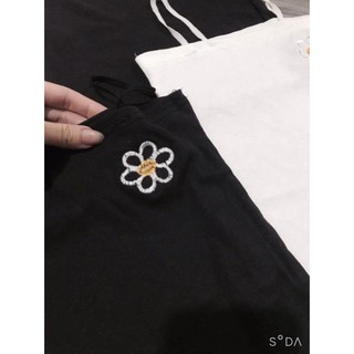 [HOT] [HOT] Áo 2 dây croptop hoa cúc 🌼🌼🌼🌼