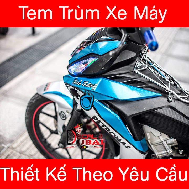 Tem Trùm Winner Xanh Trắng