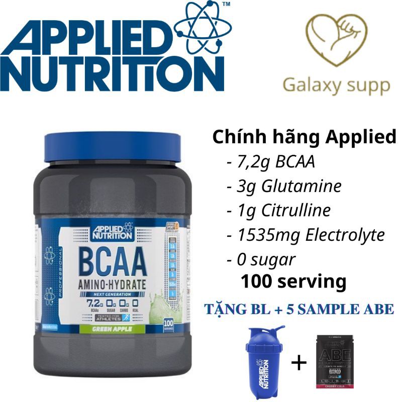 Applied Nutrition - BCAA Amino Hydrate 1,4kg (100 Lần dùng)