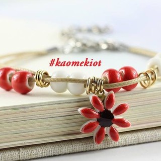 Vòng gốm may mắn hoa cúc