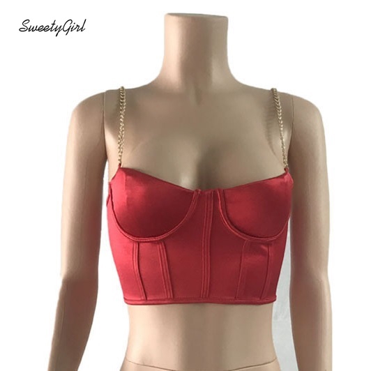 Áo Lửng Hai Dây Quyến Rũ Dành Cho Nữ